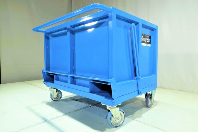 ダンプボックス取っ手・キャスター付き