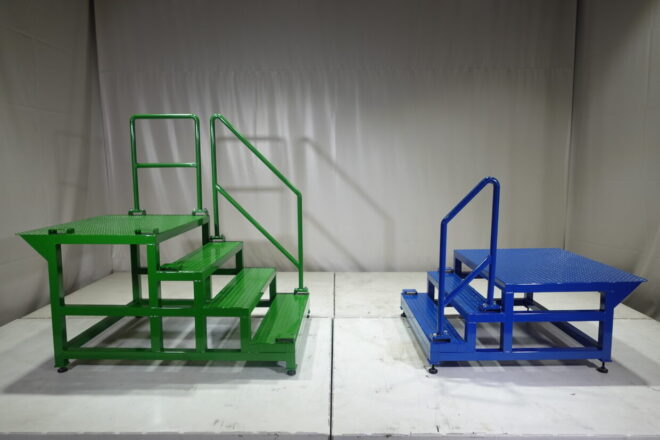 乗馬用スポット階段