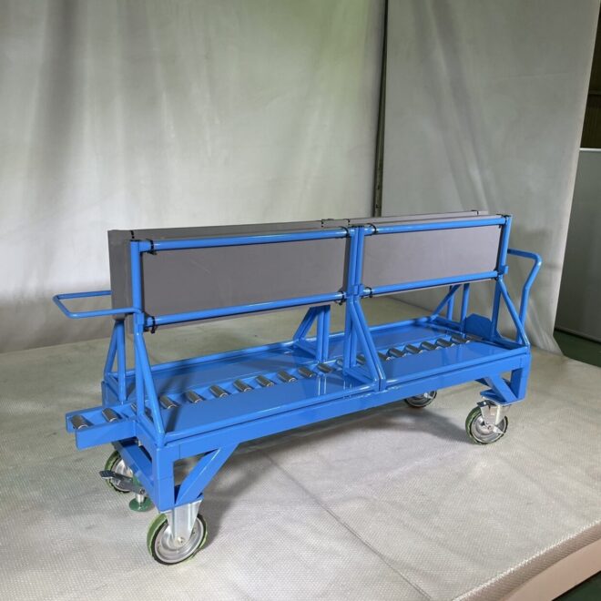 ガラス運搬用台車