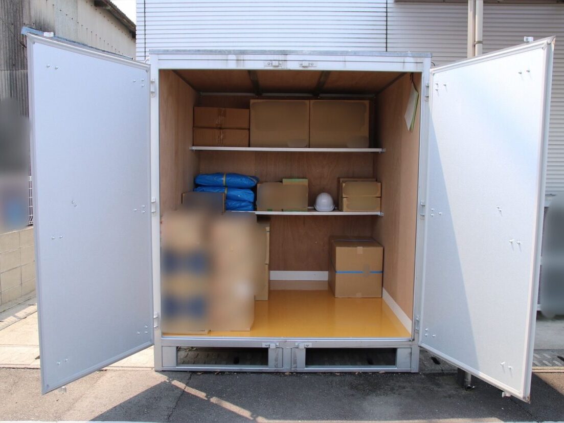 一坪コンテナ（倉庫）のコンティーナ｜物流機器の和新工業