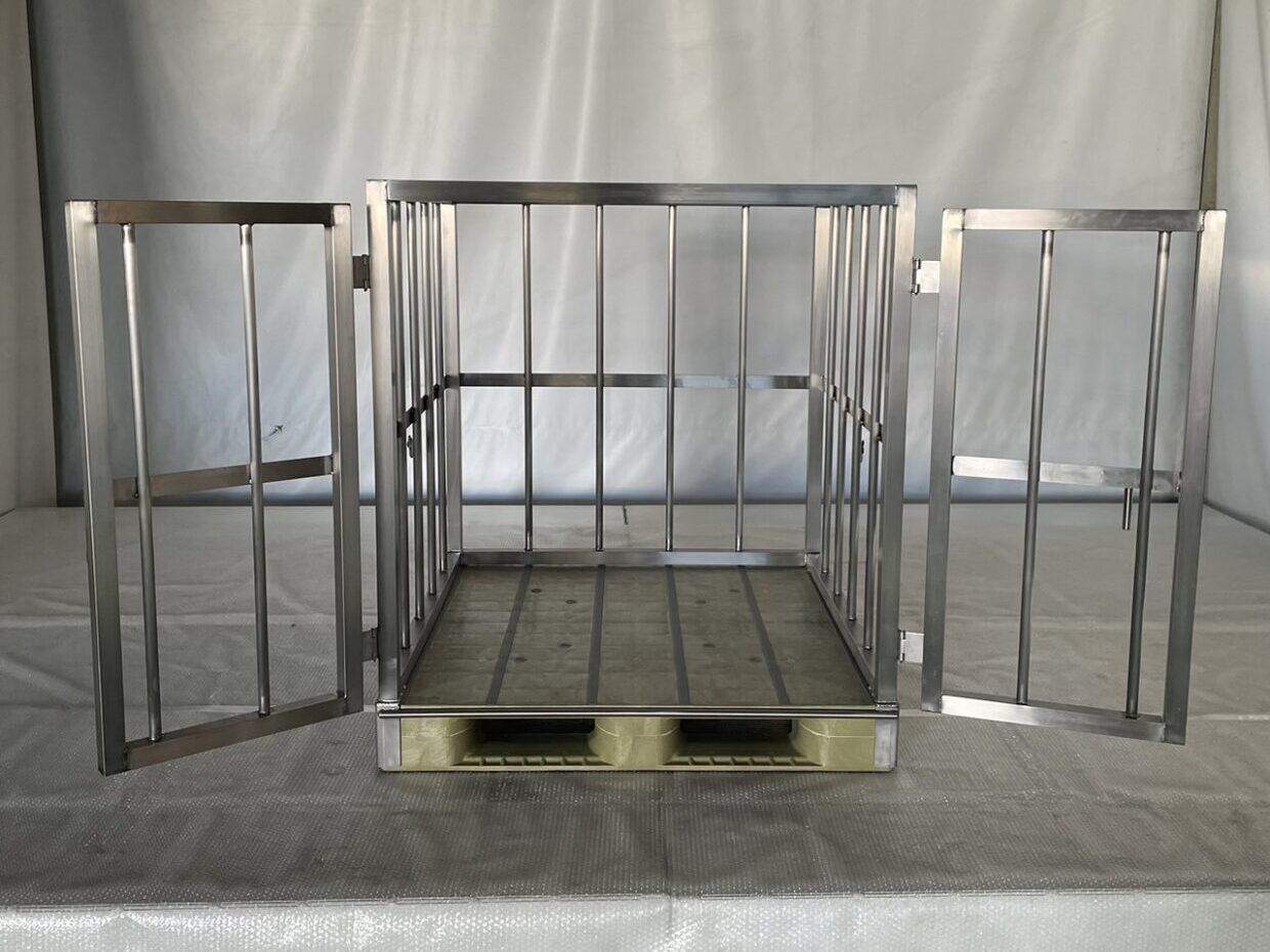 ステンレス製パレットボックス