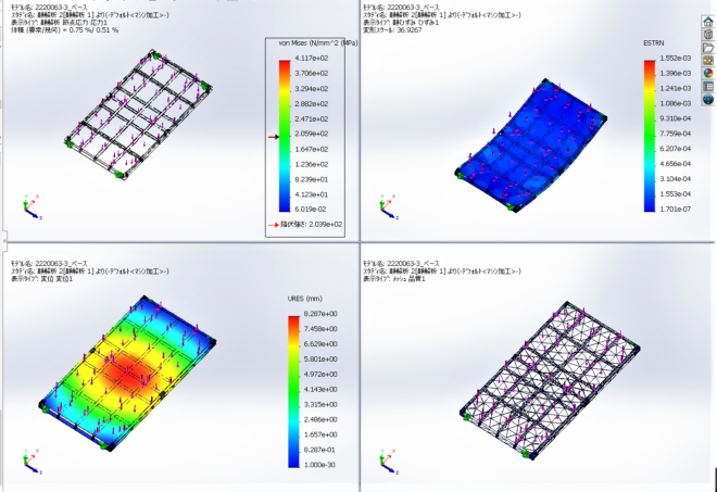 スチールパレット 強度計算