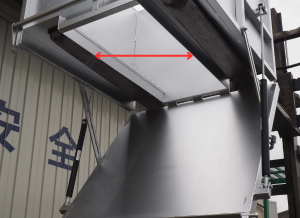 排出間口が狭く小物向き