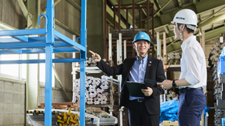 納品をアフターフォロー