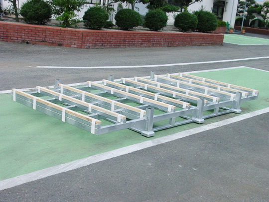 パイプ収納ラック（長尺保管）