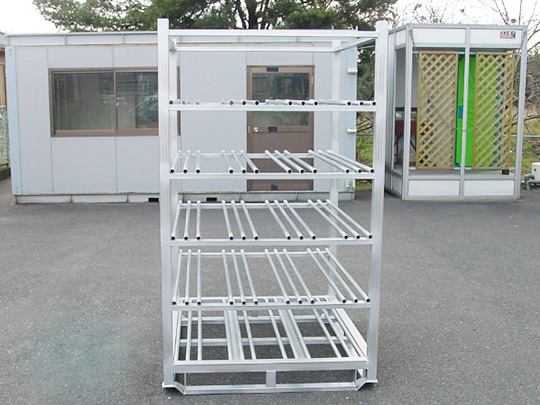 椎茸培養棚（亜鉛材）