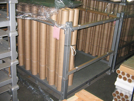 工業用紙管立て