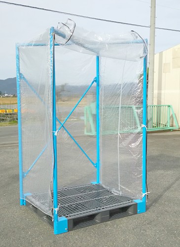 防雨対策　パレット